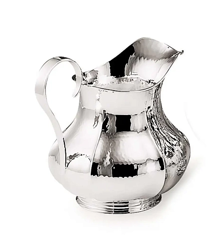 Forged Silver-Plated Jug