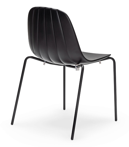 Babah Black Chairs (Set of 2)