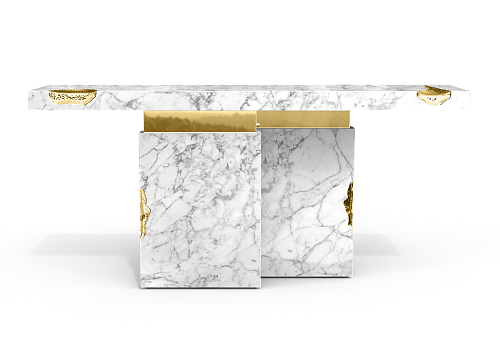 Dominion Carrara Designer Console