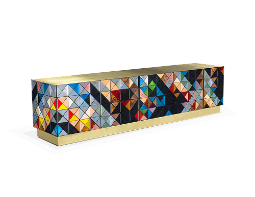 Mosaic Deluxe TV Cabinet