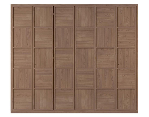 Scacchi Dark Italian Wardrobe