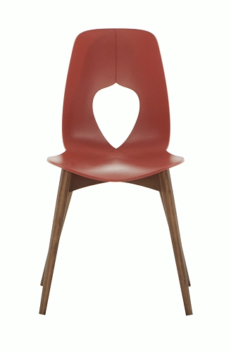Hole Red Chair
