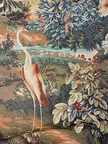 Greenery with Birds French Tapestry
