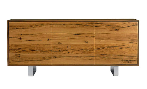 Materia Antique Oak Three-Doors Sideboard