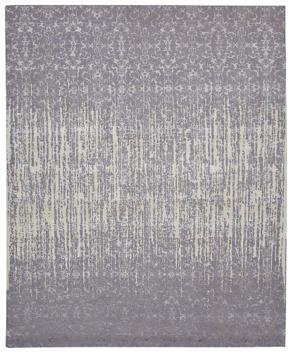 Faded Hand-woven Grey Luxury Rug