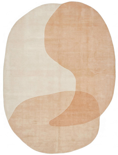 Soft Contour Sand Hand-Crafted Rug
