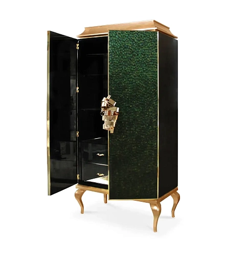 Mirage Peacock Feather Cabinet