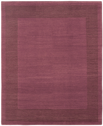 Border Purple Hand-woven Luxury Rug