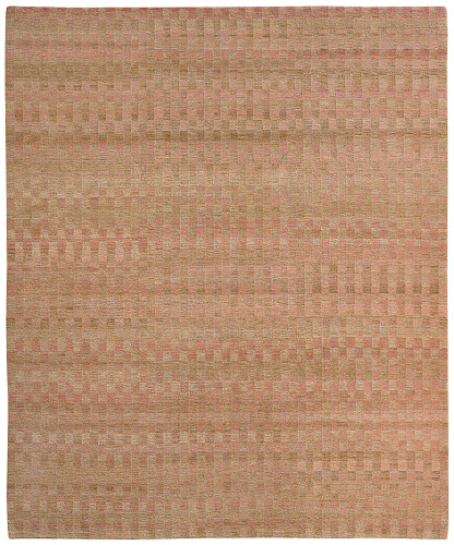 Hand-woven Checkered Luxury Rug