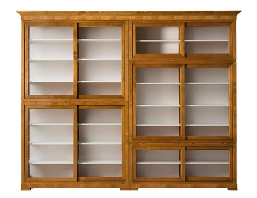 Biedermeier Handcrafted Bookcase