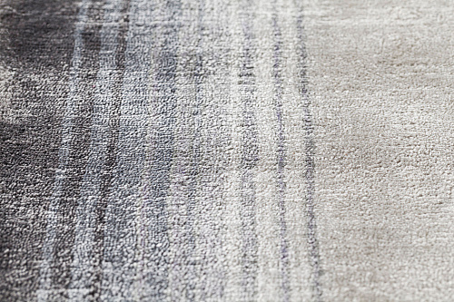 Viscose Silver Luxury Rug