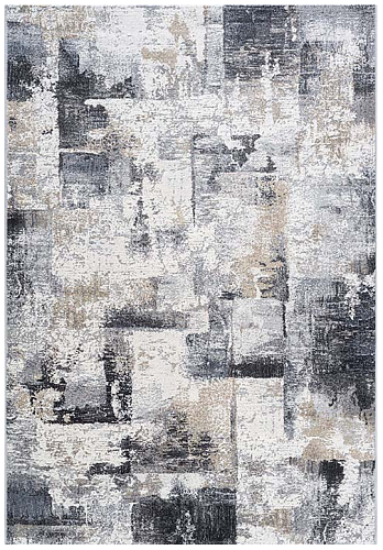 Abstract Power Loom Rug