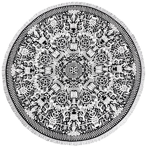 Viking Circle Wool Rug