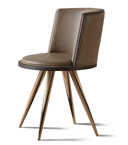 Carambola Brown Italian Chair