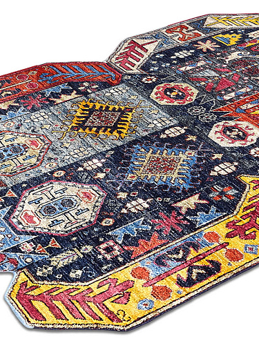 Multishape Luxury 100% Wool Rug