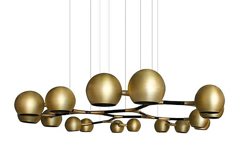 Multi-Shade Artistic Suspension Light