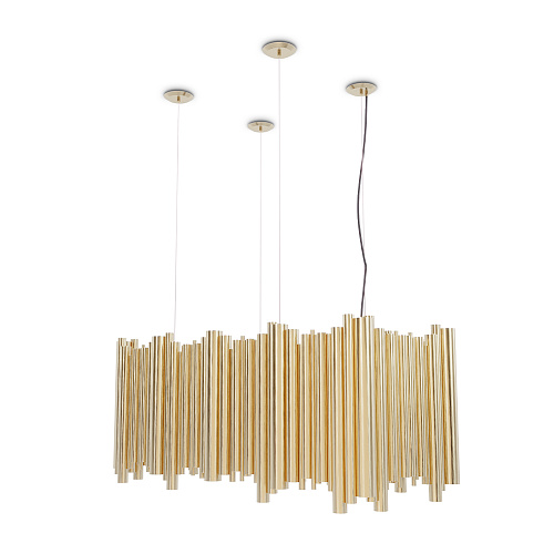 Brubeck Harmony Rectangular Suspension Lamp