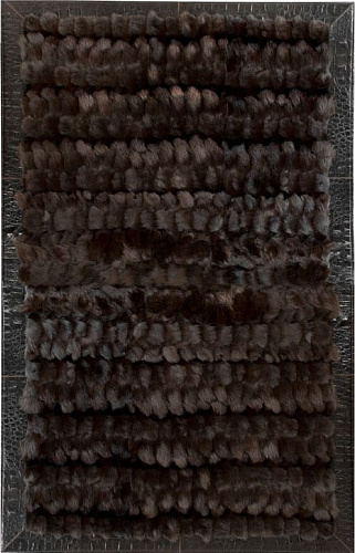 Brown Luxury Fur Rug