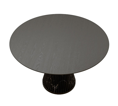Marilyn Black Marble Handcrafted Dining Table
