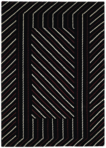 Gessato Designer Luxury Rug