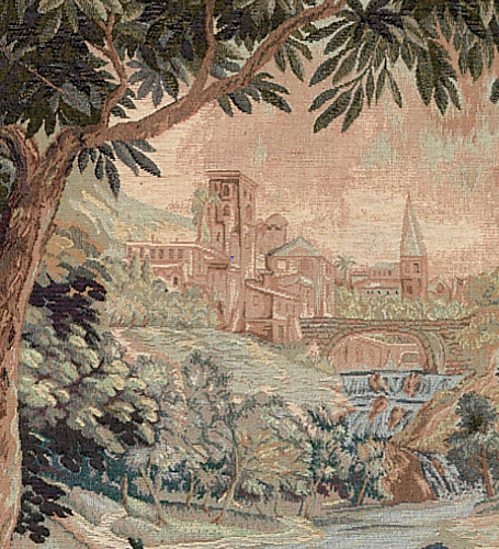 Door Cascade (Left) Tapestry