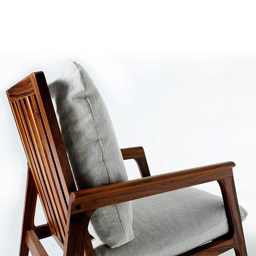 Momento Brown Contemporary Rocking Chair