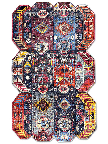 Multishape Luxury 100% Wool Rug