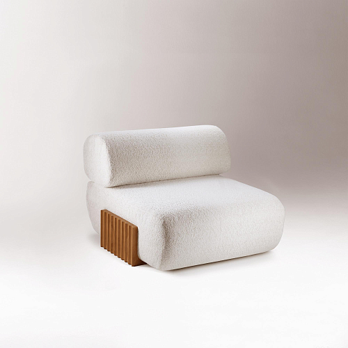 Carmel White Armchair