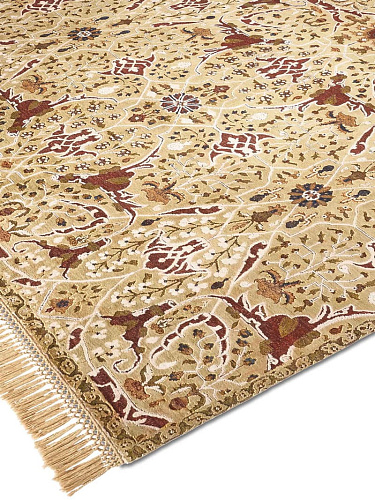 Teheran Yellow Luxury Handwoven Rug