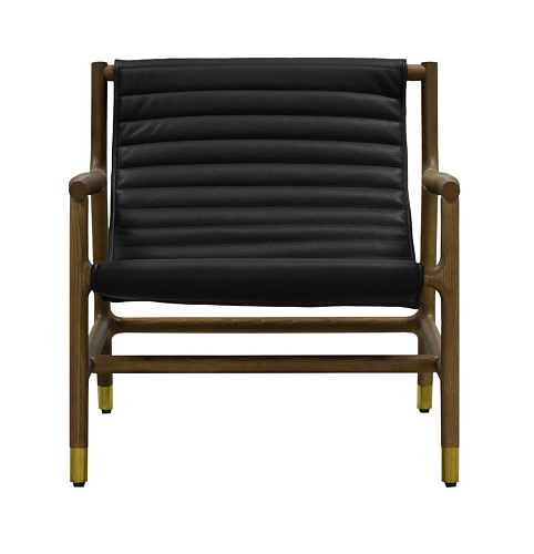 Joyce Black Artisan Lounge Chair