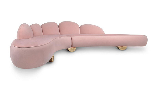 Luxe Pink Dream Sofa