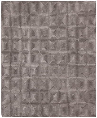 Deep Embossed Grey Luxury Rug