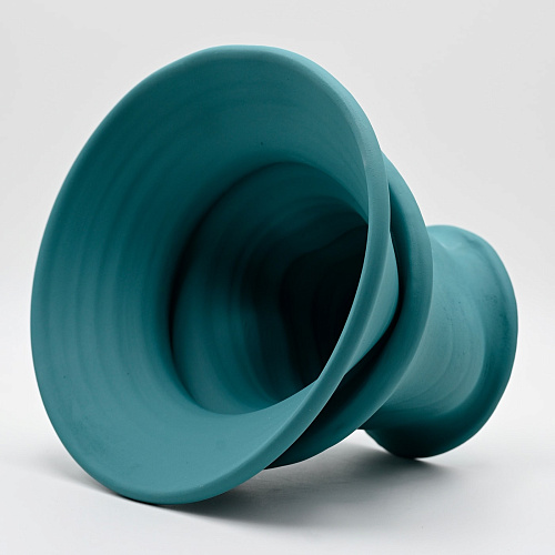 Authentic Italian Hand Sculptured Vase