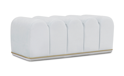 Sweet Swirl Round Ottoman