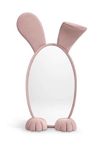 Bunny Pink Floor Mirror