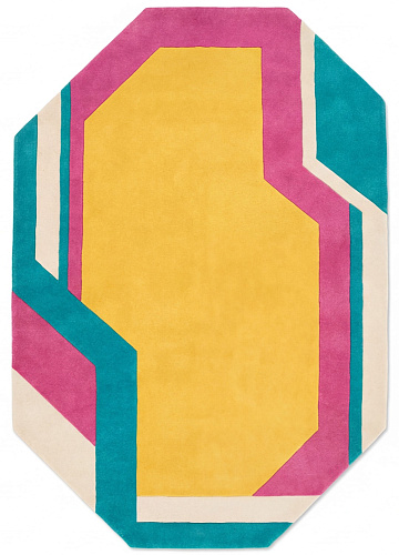 Prism Frame Handcrafted Rug