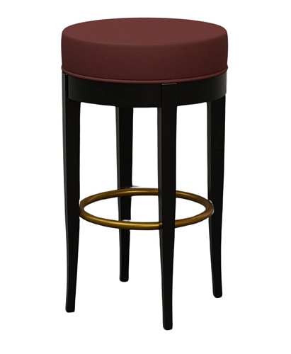 Burgundy Artisan Bar Stool