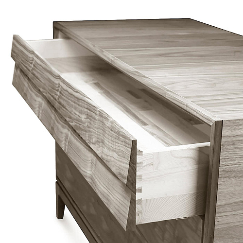 Liliale Grey Modern Chest of Drawers
