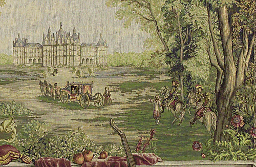 Greenery at the Castle (Large) French Tapestry