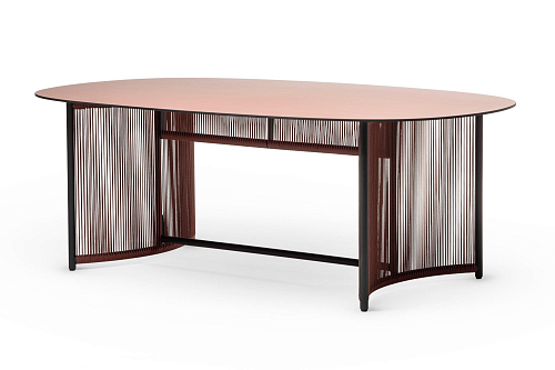 Altana Red Outdoor Dining Table