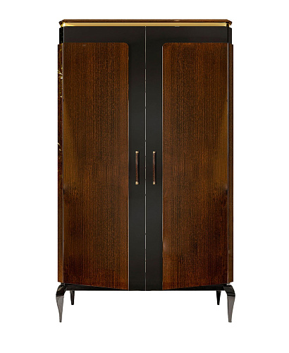 Elegant Two-Door Bar Cabinet