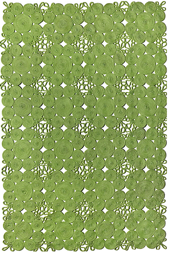 Rope Indoor / Outdoor Green Premium Rug