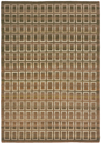 Hand-woven Brown Luxury Rug