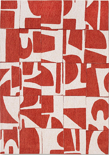Rust Contemporary Rug