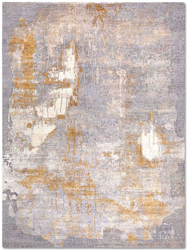 Stereo Gold Luxury Hand-Woven Rug