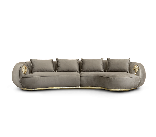 Solara Curved Luxe Sofa