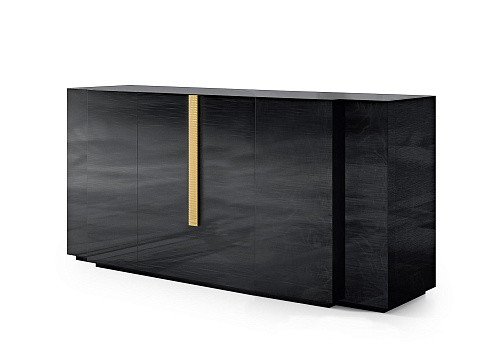 Compact Black Buffet