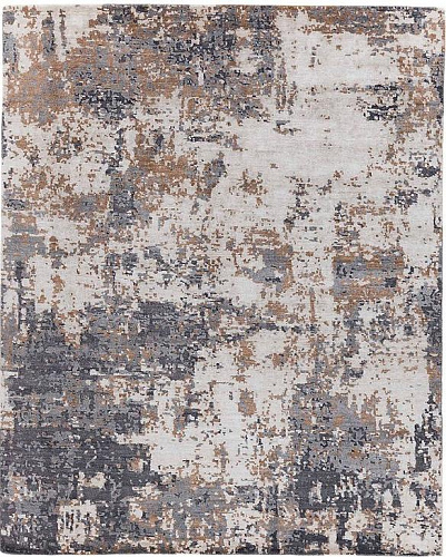 Abstract Luxury Bamboo Silk Rug