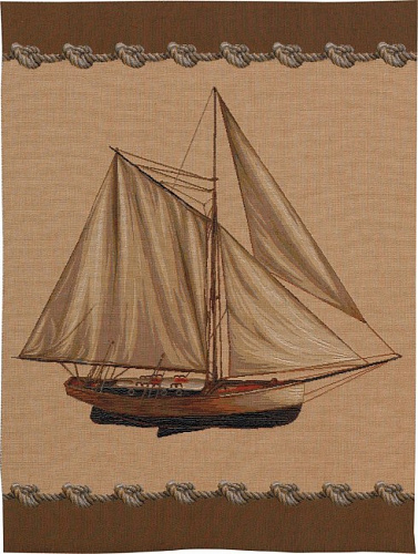 Sailboat French Tapestry