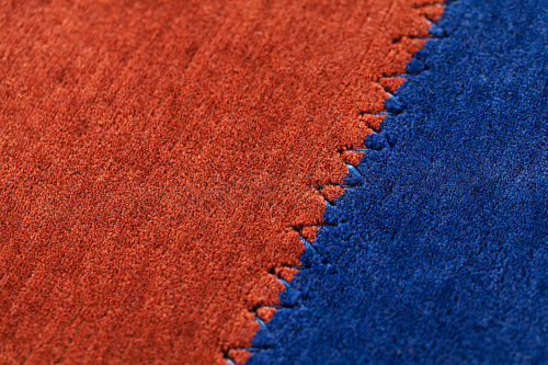 Artistic Novelty Handwoven Wool Multi Rug